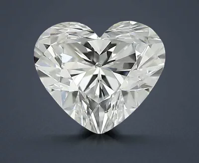 0.73ct H SI2 Rare Carat Ideal Cut Heart Diamond