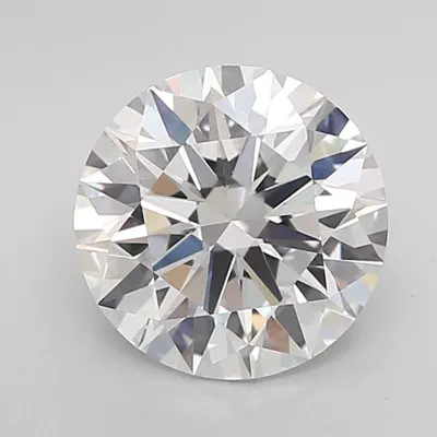 1.92ct E VVS2 Excellent Cut Round Lab Grown Diamond
