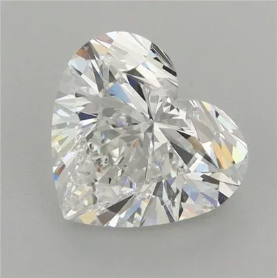 2.82ct E VVS2 Rare Carat Ideal Cut Heart Lab Grown Diamond