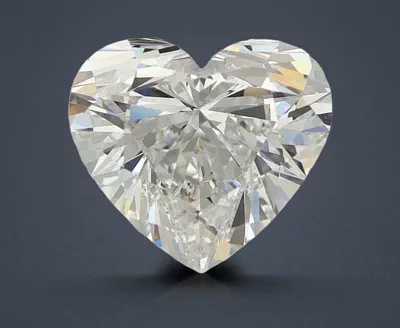 2.82ct E VVS2 Rare Carat Ideal Cut Heart Lab Grown Diamond