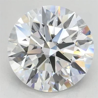 3.13ct E VVS1 Rare Carat Ideal Cut Round Lab Grown Diamond