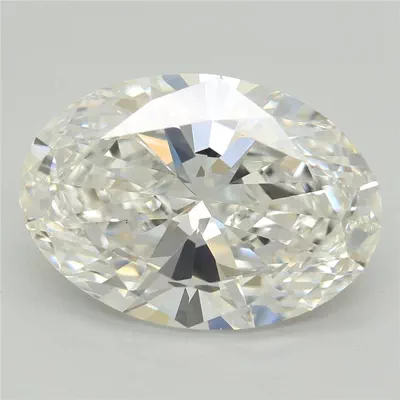 5.04ct F VS1 Very Good Cut Oval Lab Grown Diamond