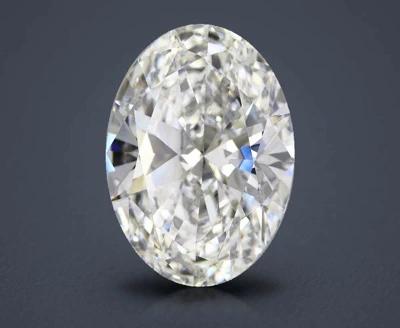 11.35ct E VVS2 Rare Carat Ideal Cut Oval Lab Grown Diamond