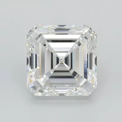 10.53ct F VVS2 Very Good Cut Asscher Lab Grown Diamond