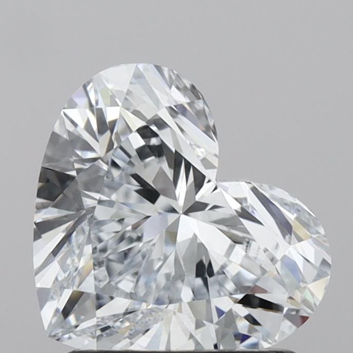 1.50ct F VS2 Rare Carat Ideal Cut Heart Lab Grown Diamond