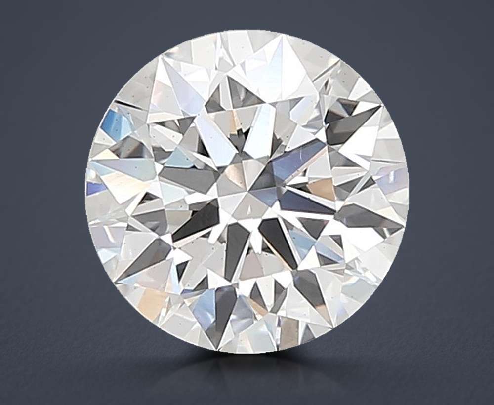 5.05ct D VS2 Rare Carat Ideal Cut Round Lab Grown Diamond