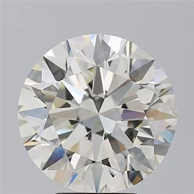 6.01ct I IF Rare Carat Ideal Cut Round Diamond