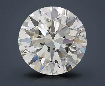 6.01ct I IF Rare Carat Ideal Cut Round Diamond