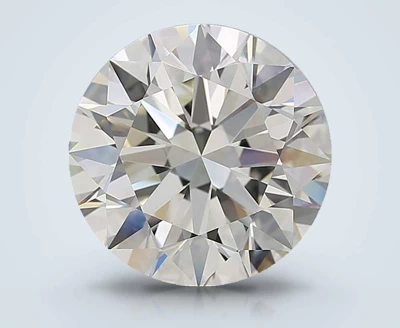 6.01ct I IF Rare Carat Ideal Cut Round Diamond