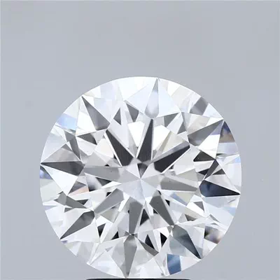5.58ct E VS2 Rare Carat Ideal Cut Round Lab Grown Diamond