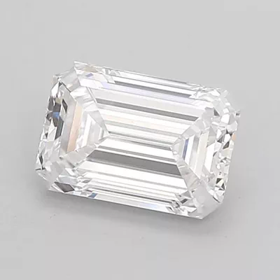 2.03ct D VS1 Rare Carat Ideal Cut Emerald Lab Grown Diamond