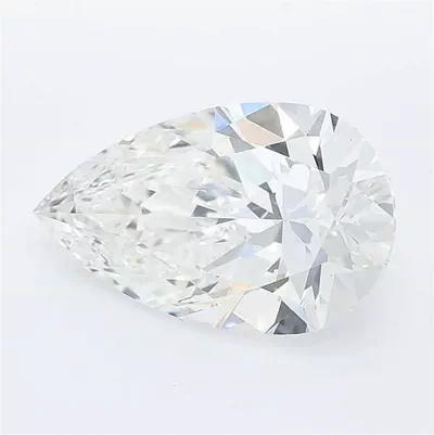 2.26ct F VS1 Very Good Cut Pear Lab Grown Diamond