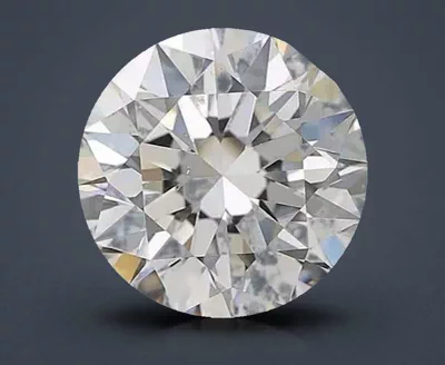 3.08ct G SI1 Rare Carat Ideal Cut Round Diamond