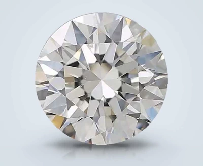 3.08ct G SI1 Rare Carat Ideal Cut Round Diamond