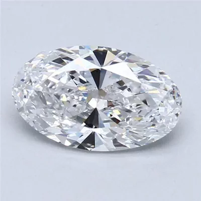 1.72ct D SI1 Rare Carat Ideal Cut Oval Diamond