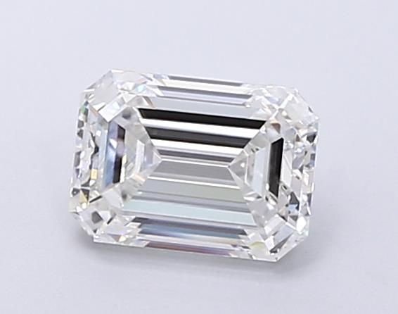 1.53ct F VS1 Excellent Cut Emerald Lab Grown Diamond