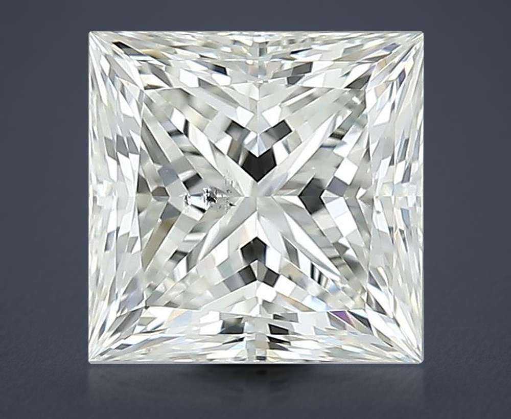 1.52ct J SI1 Rare Carat Ideal Cut Princess Diamond