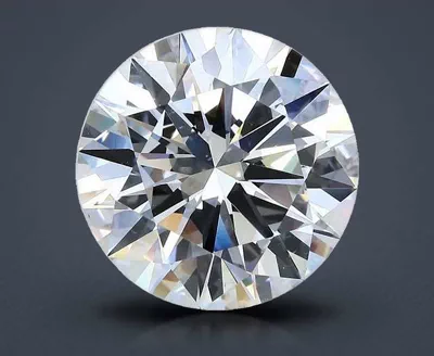 7.01ct F VS2 Rare Carat Ideal Cut Round Diamond