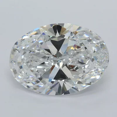 2.56ct D VVS1 Rare Carat Ideal Cut Oval Lab Grown Diamond