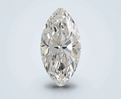3.08ct F VVS2 Rare Carat Ideal Cut Marquise Lab Grown Diamond