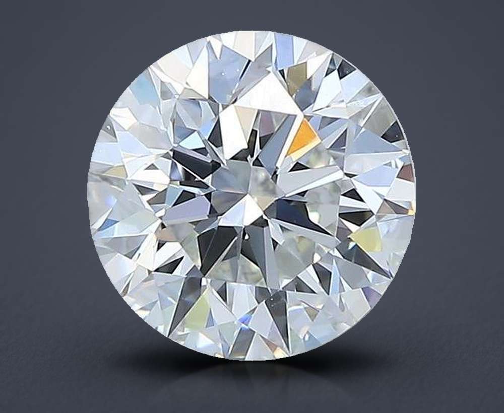 1.96ct H IF Excellent Cut Round Diamond