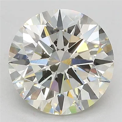 3.12ct J VS1 Rare Carat Ideal Cut Round Lab Grown Diamond
