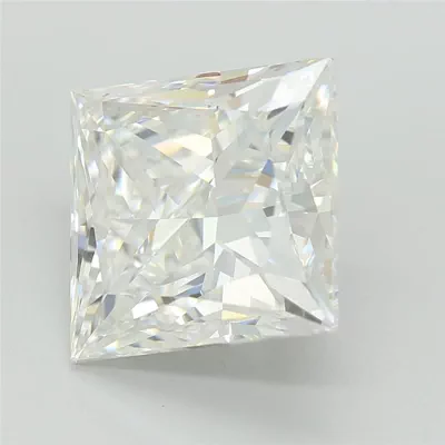 3.76ct E VS1 Rare Carat Ideal Cut Princess Lab Grown Diamond