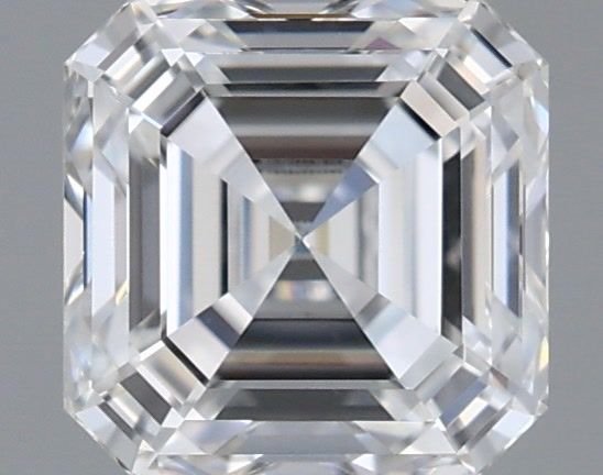 1.06ct D VVS2 Rare Carat Ideal Cut Asscher Lab Grown Diamond