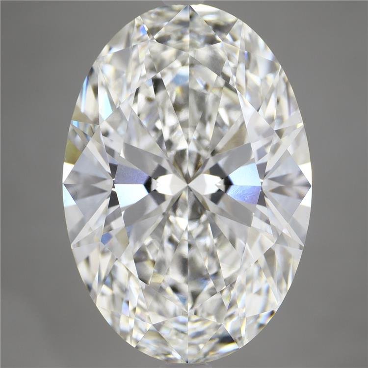 10.07ct F VVS2 Rare Carat Ideal Cut Oval Lab Grown Diamond