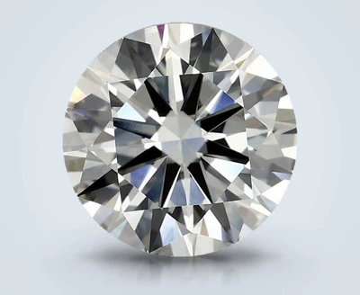 3.03ct H VVS2 Rare Carat Ideal Cut Round Lab Grown Diamond