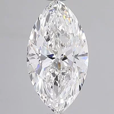 2.00ct F SI1 Rare Carat Ideal Cut Marquise Lab Grown Diamond