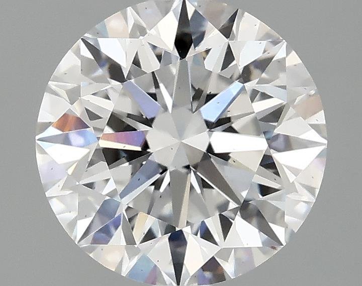 2.51ct E SI1 Excellent Cut Round Lab Grown Diamond