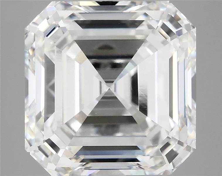 8.02ct F VVS2 Excellent Cut Asscher Lab Grown Diamond