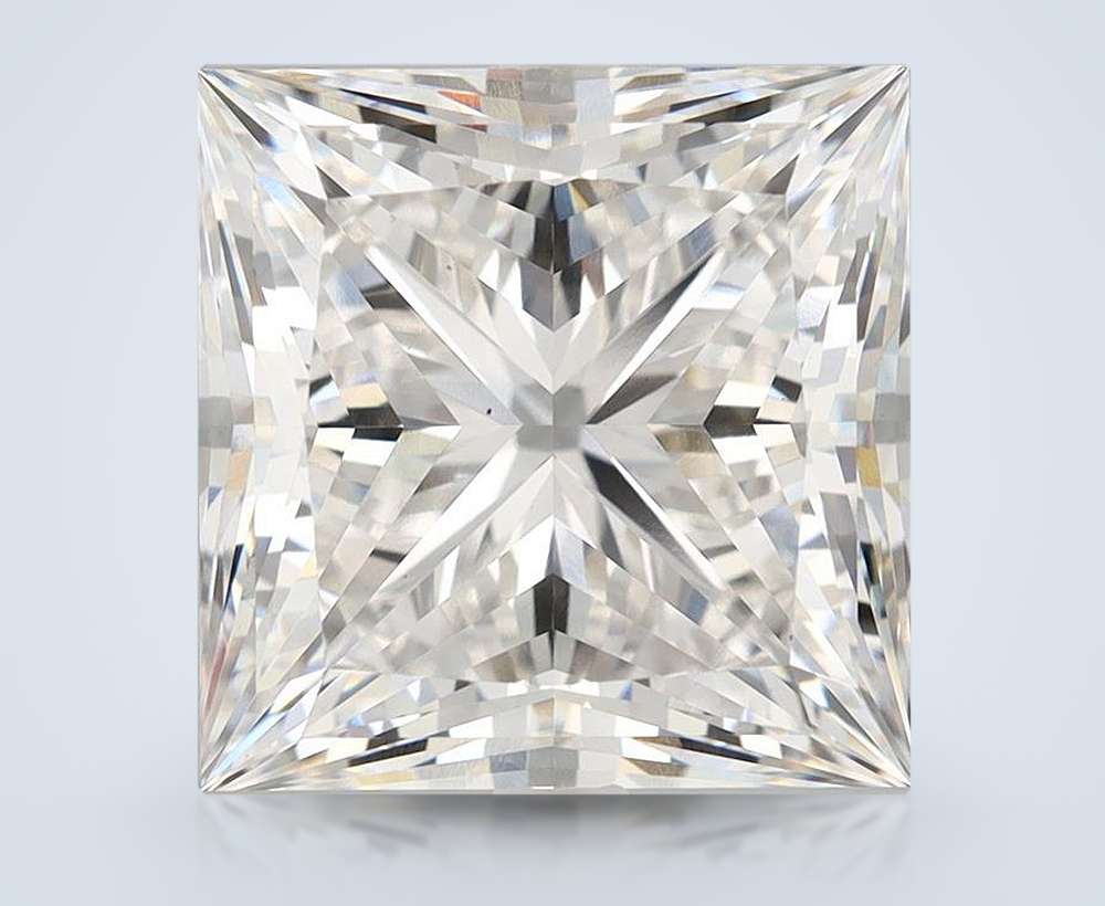 8.82ct F VS1 Rare Carat Ideal Cut Princess Lab Grown Diamond