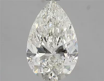 1.71ct K SI2 Rare Carat Ideal Cut Pear Diamond