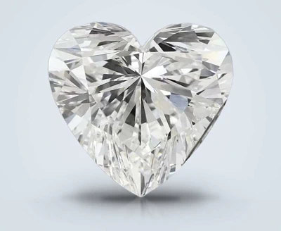 6.07ct E VS1 Rare Carat Ideal Cut Heart Lab Grown Diamond