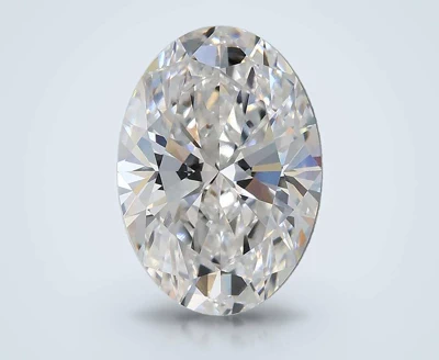2.59ct D VVS2 Rare Carat Ideal Cut Oval Lab Grown Diamond