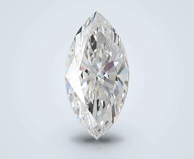 2.81ct E VVS2 Rare Carat Ideal Cut Marquise Lab Grown Diamond