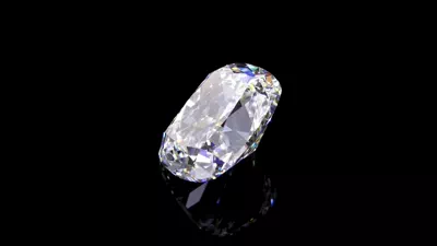 8.04ct D VVS2 Rare Carat Ideal Cut Cushion Diamond