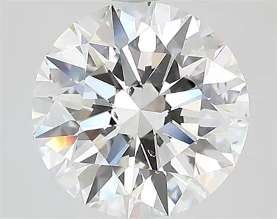 3.01ct G SI1 Rare Carat Ideal Cut Round Diamond