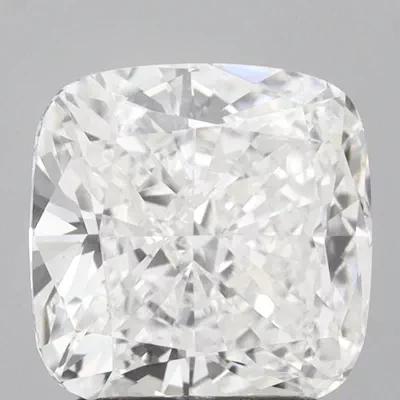 2.52ct E VVS1 Rare Carat Ideal Cut Cushion Lab Grown Diamond