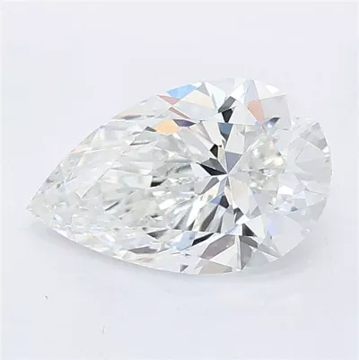1.23ct D VVS2 Very Good Cut Pear Lab Grown Diamond