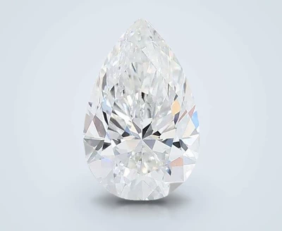 1.23ct D VVS2 Very Good Cut Pear Lab Grown Diamond