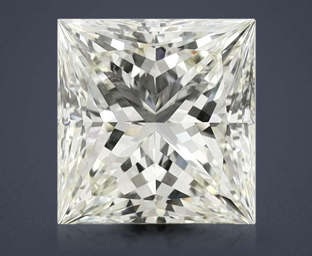 2.28ct J VVS2 Rare Carat Ideal Cut Princess Diamond