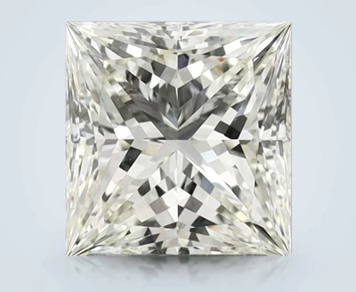 2.28ct J VVS2 Rare Carat Ideal Cut Princess Diamond