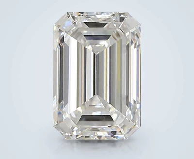 2.38ct E VVS2 Rare Carat Ideal Cut Emerald Lab Grown Diamond