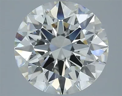 4.03ct I VS1 Rare Carat Ideal Cut Round Diamond