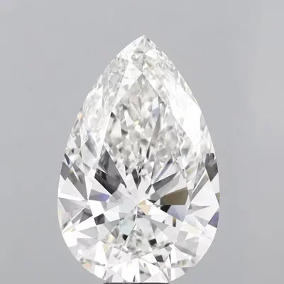 11.04ct G VS1 Rare Carat Ideal Cut Pear Lab Grown Diamond