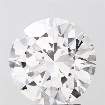 3.01ct E SI1 Rare Carat Ideal Cut Round Diamond
