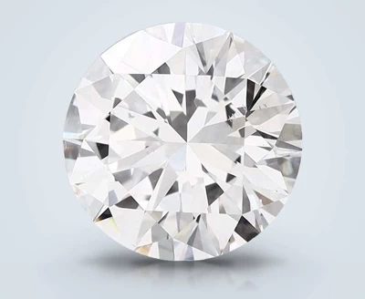 3.01ct E SI1 Rare Carat Ideal Cut Round Diamond